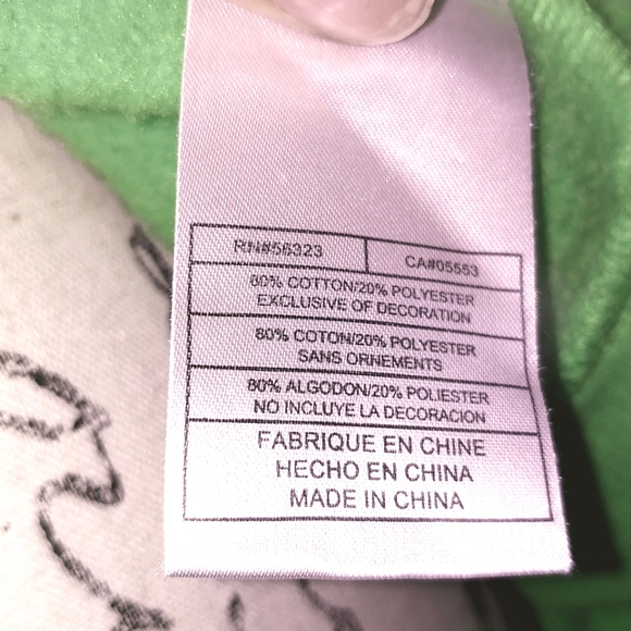 Women's Nike Lime Green Zip Up Hoodie Sweatshirt Sz: L - Picture 6 of 6